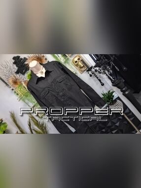Propper Black Tactical Utility Long Sleeve Shirt XL